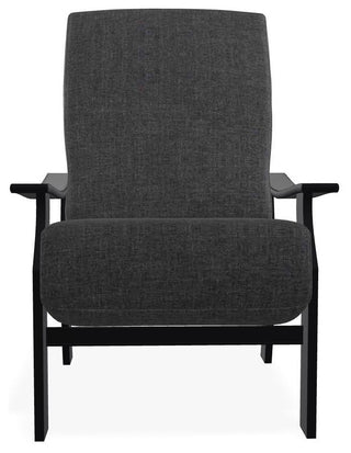 St. Catherine Deep Seat Outdoor Armchair, Slate/Black
