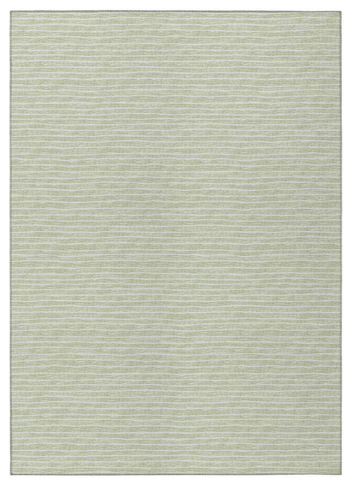 Indoor/Outdoor Laidley LA1 Mist Machine Washable 3' x 5' Rug