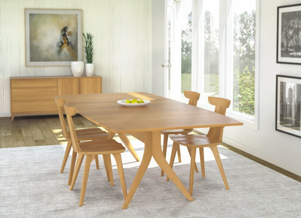 Copeland Catalina Trestle Extension Table, Cognac Cherry, 40x66
