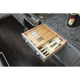 Wood Trim To Fit Knife Block Drawer Insert Organizer