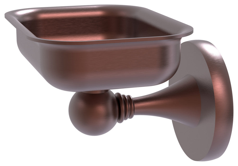 Shadwell Wall-Mount Soap Dish, Antique Copper