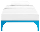 Ollie Twin Bed Frame - Light Blue