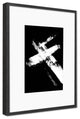 Negatives Crossed' Framed Print Wall Art by 1X