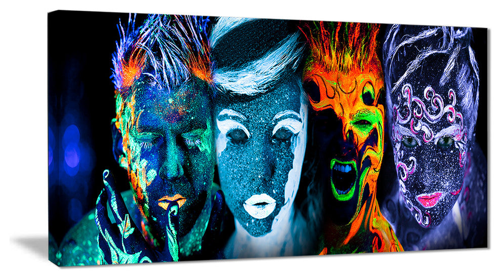 "Earth Fire Air and Water" Canvas Print