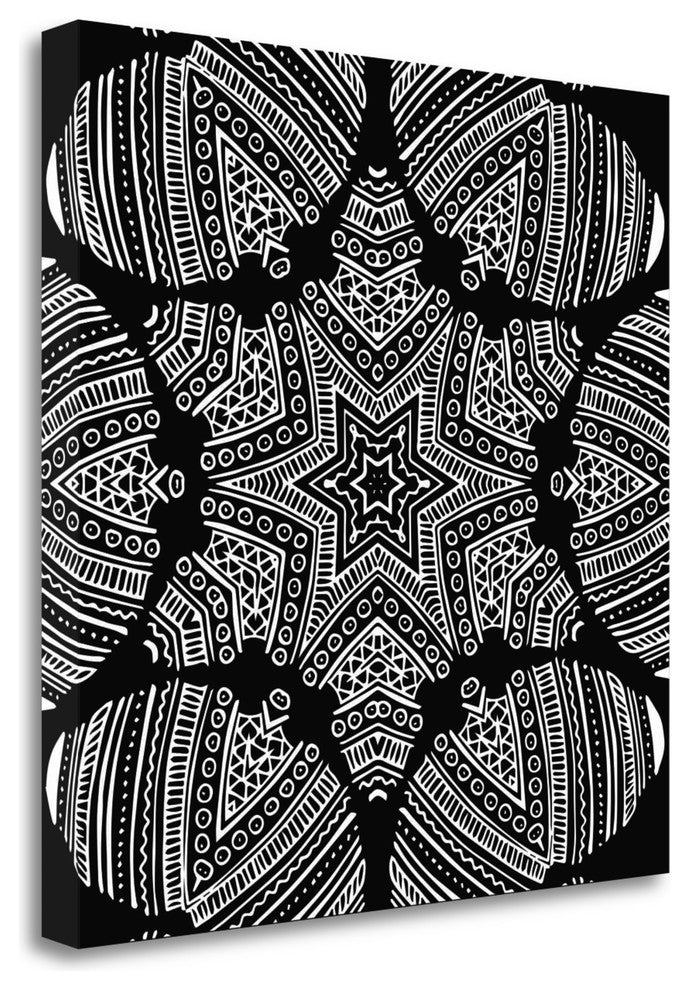 "Kaleidoscope Duo I" By Sabine Berg, Giclee Print on Gallery Wrap Canvas