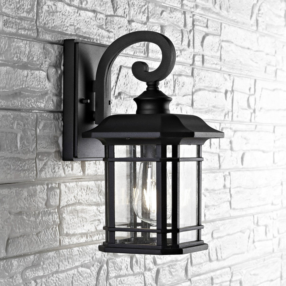 Safavieh Lolia Outdoor Wall Lantern Black