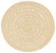 Dash & Albert Bowline Natural Handwoven Indoor/Outdoor Round Rug, 8' Round