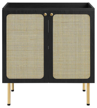 Chaucer 30" Bathroom Vanity - Black White