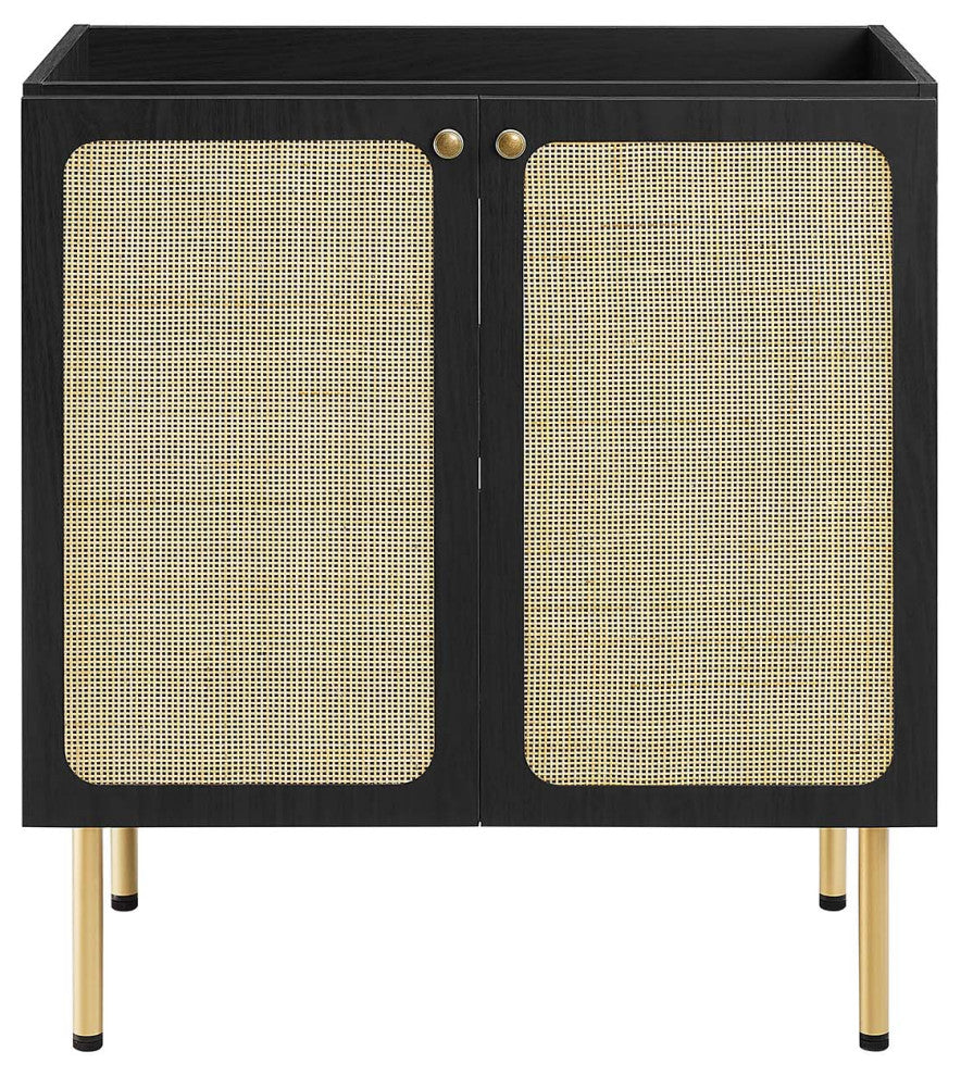 Chaucer 30" Bathroom Vanity - Black White