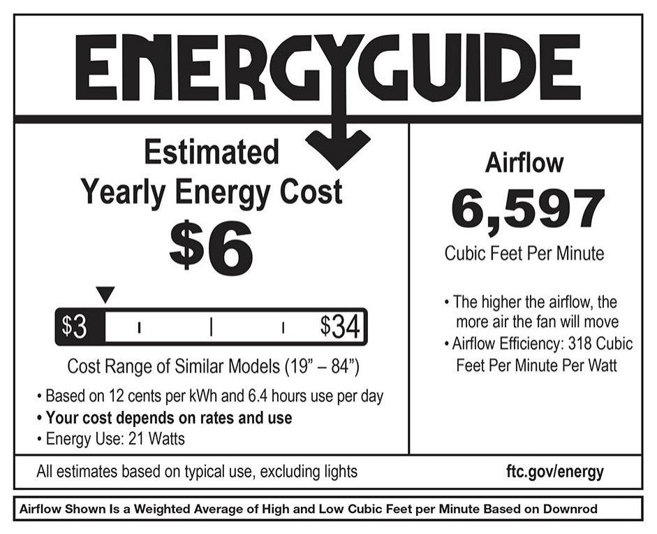 Hinkley Vantage 66" Led Smart Fan, Brushed Nickel