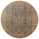 Ahgly Company Indoor Round Mid-Century Modern Area Rugs, 4' Round