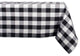 DII Black Buffalo Check Tablecloth 60"x120"