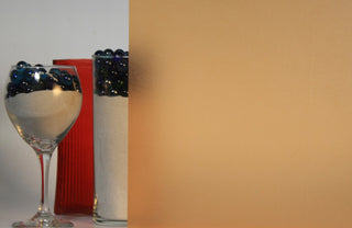 Orange Textured Static Cling, 35"x3'