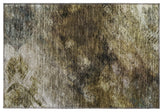 Premium Machine Washable Mayfield AMF590 Chocolate 1'8" x 2'6" Rug