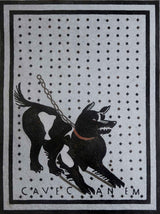 Beware the Dog Mosaic Wall Art