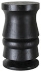 Bosque Stool Table, Ebony Margosa