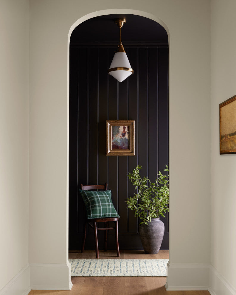 Chris Loves Julia x Loloi Chris Ivory / Denim 9'-3" x 13' Area Rug