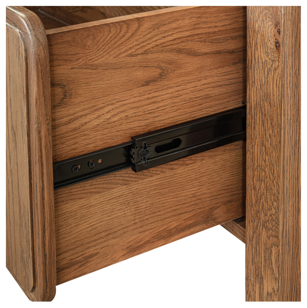 Caroline Bookcase Warm Brown