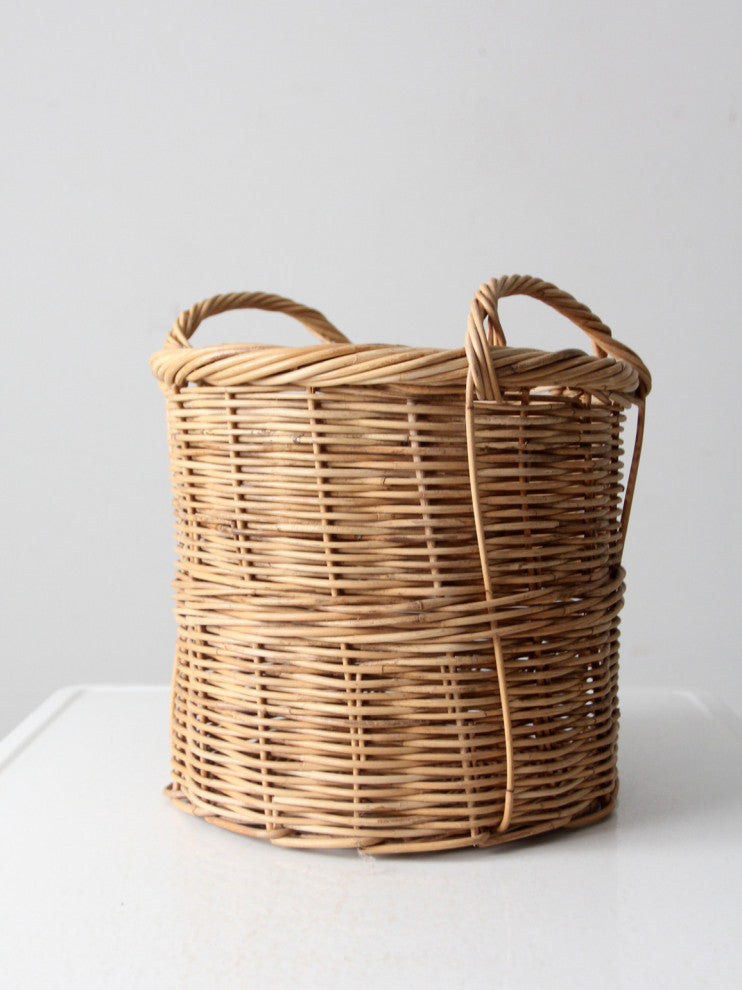 Consigned, Vintage Woven Basket