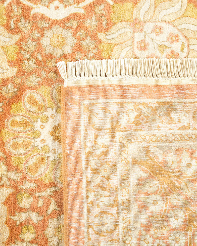 Ruby, One-of-a-Kind Hand-Knotted Area Rug Brown, 6'1"x9'0"