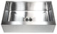 33" Stainless Steel Flat Front Farm Apron Single Bowl Kitchen Sink