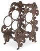 GG Collection Acanthus Three Bottle Wine Rack