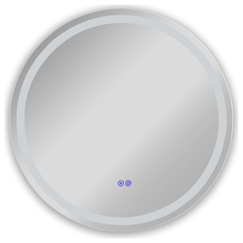 CHLOE Lighting SPECULO Back Lit LED Mirror 4000K, Warm White, 24"