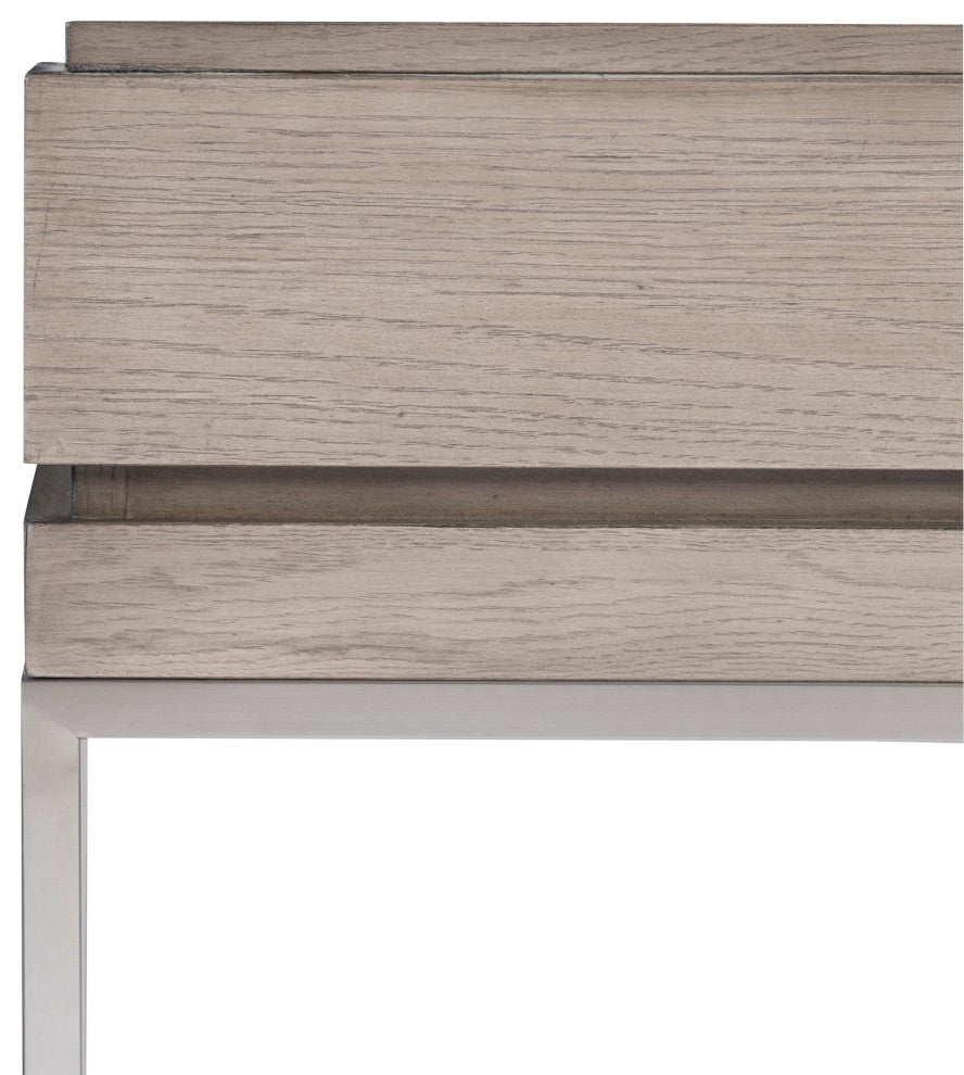 Uttermost Kamala Gray Oak Console Table