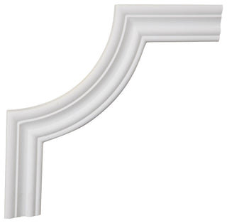 12"W x 12"H x 5/8"P Oxford Panel Moulding Corner
