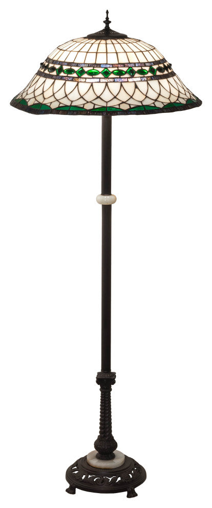 62 High Tiffany Roman Floor Lamp