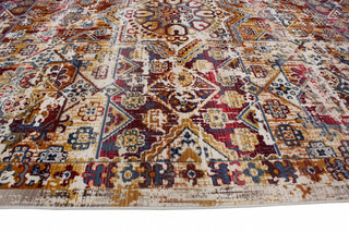 Noori Rug Latif Tracey Ivory/Rust Rug