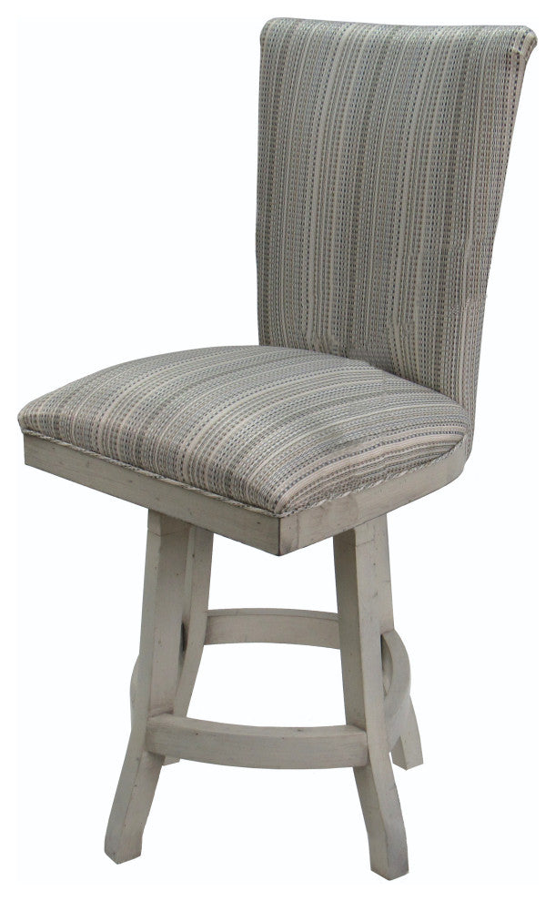 Swivel Wood Stool, 700 Armless, Natural and Reclaimed Estate, 26"