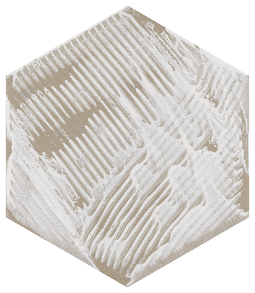 Porto Capri Hex Rose Porcelain Floor and Wall Tile