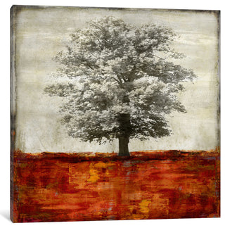 "Majestic - Red" by Eric Turner, Canvas Print, 18"x18"