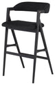 Anita Activated Charcoal Fabric Bar Stool