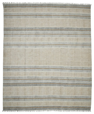 DUNE Briel Area Rug, Brown, 5' x 7'6", Geometric