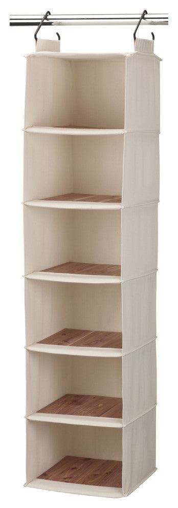 Cedarline 6-Shelf Hanging Closet Organizer