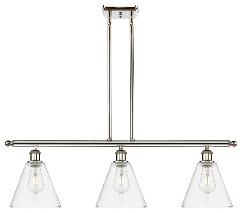 Innovations 516-3I-PN-GBC-82 3 Light Island Light, Polished Nickel