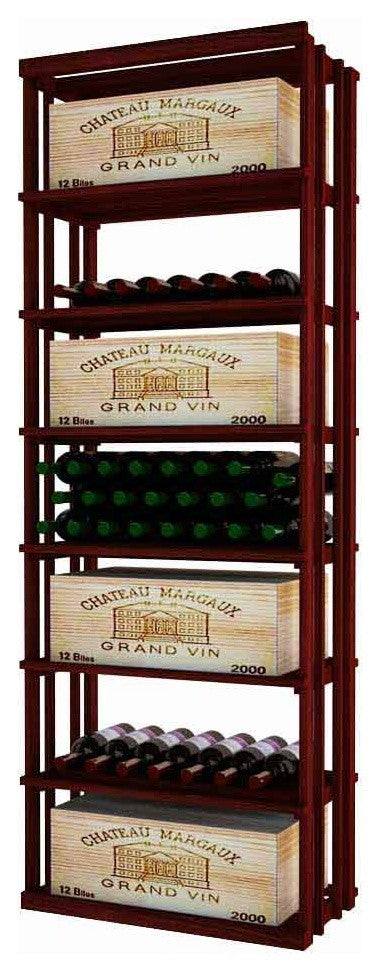 Grand Vin Wine Storage, Redwood and Mahogany
