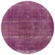 Ahgly Company Indoor Round Mid-Century Modern Area Rugs, 7' Round