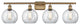Innovations Lighting 516-4W-BB-G122-8 Athens 4 Light 36" Bath Vanity Light