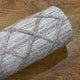 HAND WOVEN FLAT WEAVE KILIM POLYESTER AREA RUGS -Rectangle,Gray,Contemporary, [Rectangle] 8'x10'