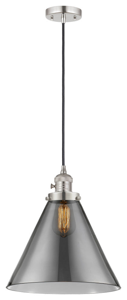 INNOVATIONS 201CSW-PN-G43-L-LED 1-Light Mini Pendant Polished Nickel