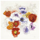 "Spring Fleurs" Digital Paper Print by Shirley Novak, 38"x38"
