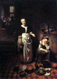 Nicolaes Maes The Idle Servant, 18"x27" Wall Decal