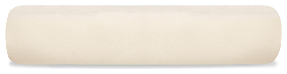 Delara 100% Eucalyptus Lyocell Tencel Sheet, 1 Flat Sheet Only, Fog, Twin, 74"x105"