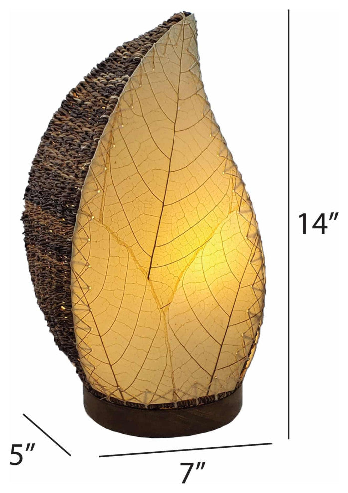 Leaflet Table Lamp Natural