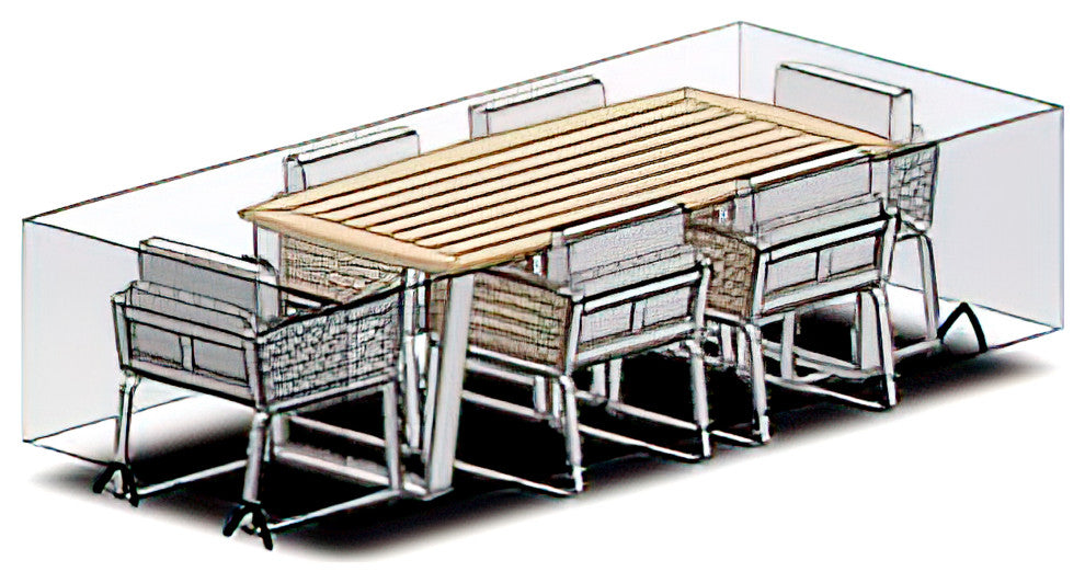 Deko Living Palazzolo Outdoor Dining Chairs and Table Set