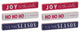 Christmas Sentiment Sign, 6-Piece Set