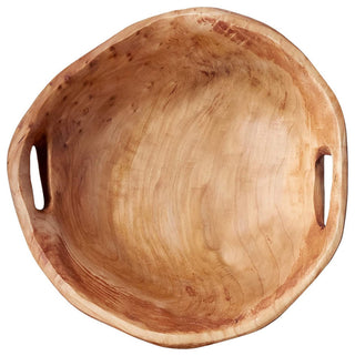 Root Wood Medium Bowl with Handles